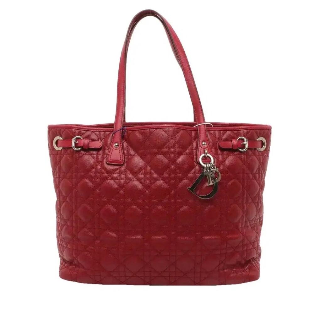Christian Dior Burgandy Cannage EUC with COA - Picture 2 of 9